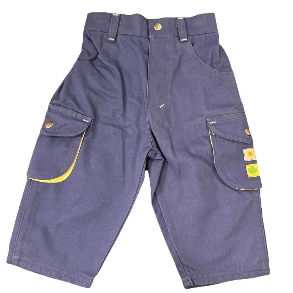Rare Disney It's a Small World After All 2 Pc Boys Pants Shirt Outfit 12M‎ NWT